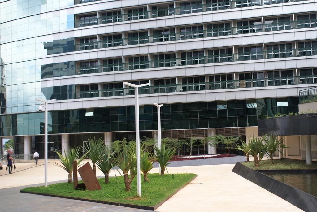 Flat Fusion Setor Hoteleiro Norte Com Servico Diario De Limpeza Brasília Rum bild